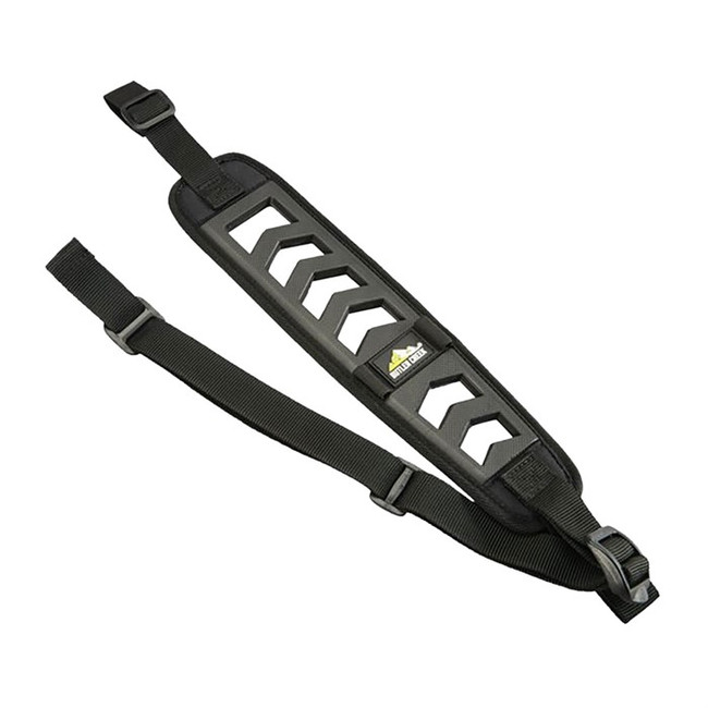 Butler Creek 190034 Featherlight Rifle Sling Black Foam 22"-36" OAL 3" Wide Adjustable Design  2 Cartridge Loops (Swivels NOT Included)