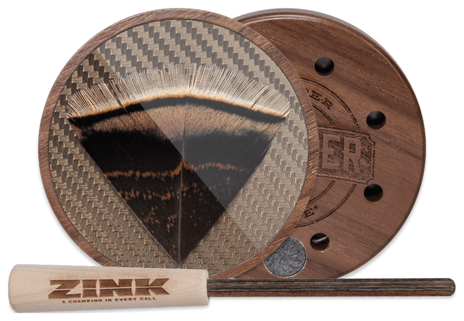 Zink Thunder Ridge Rocker Turkey Call Glass Pot Call