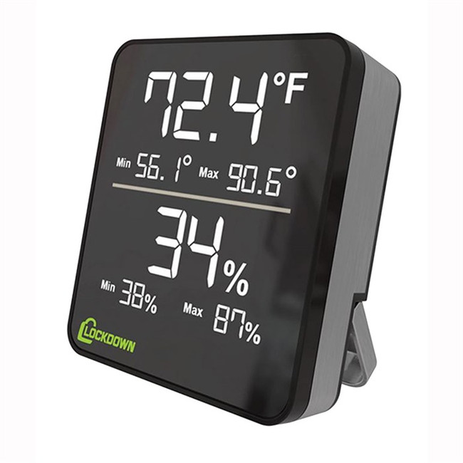 Lockdown Digital Hygrometer