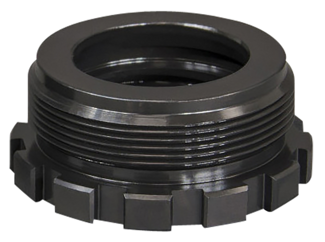 Yankee Hill 3051TI Kurz QD Adapter TI 1-3/8"-24 tpi Black Titanium