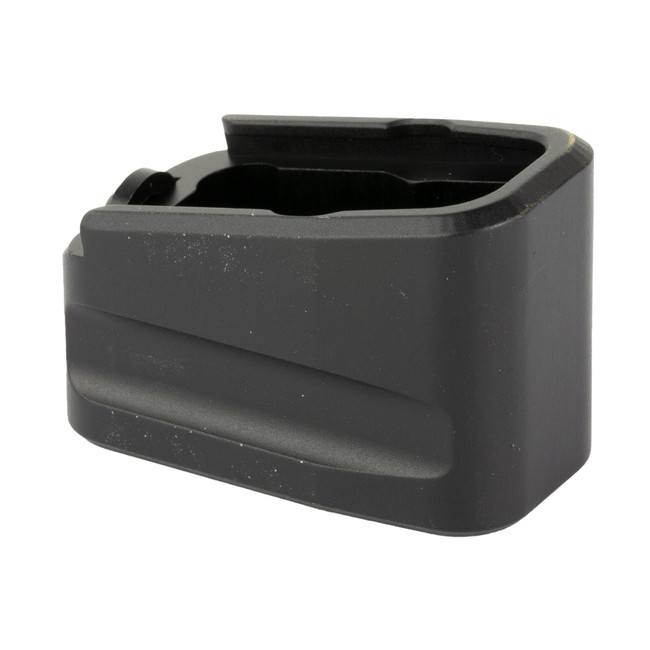Warne Magazine Extension +2 Capacity for Glock 43X and 48 9mm Luger - MEG43X2BLK - 656813107865