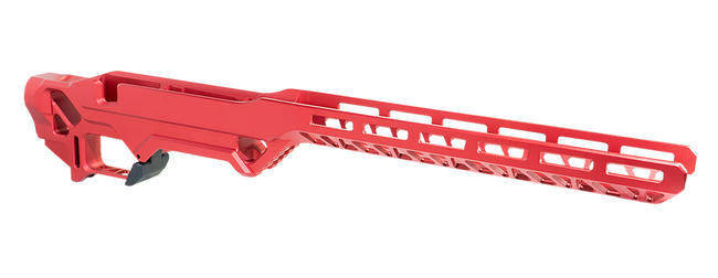 Timber Creek Outdoors Enforcer Rifle Chassis Red Aluminum Remington 700 Right