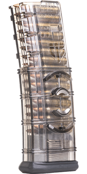 ETS .223 Rem & 5.56 NATO Rifle Magazine Smoke Gray 30RD Fits AR15 with Coupler