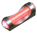 Truglo Fat Bead Front Sight 0.100 Red Fiber Optic Fits Ithaca Remington SKB Weatherby Orion 6-48
