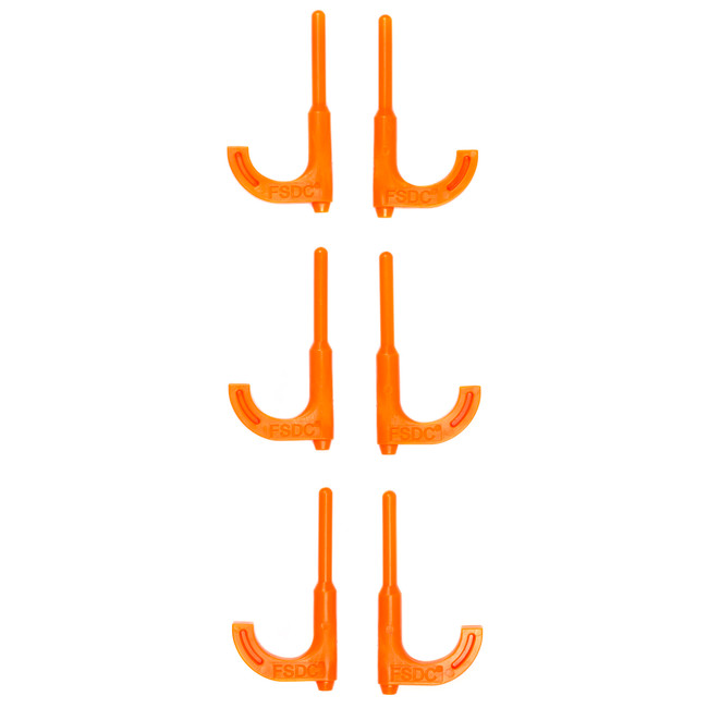 FSDC CHAMBER FLAG RIFLE ORG 6PK - 550RRCF - 852587002591