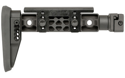 Midwest Industries Alpha Fixed Beam Synthetic Side Folding Stock Adjustable Cheekrest - MIALPHAFBSF - 812102034254
