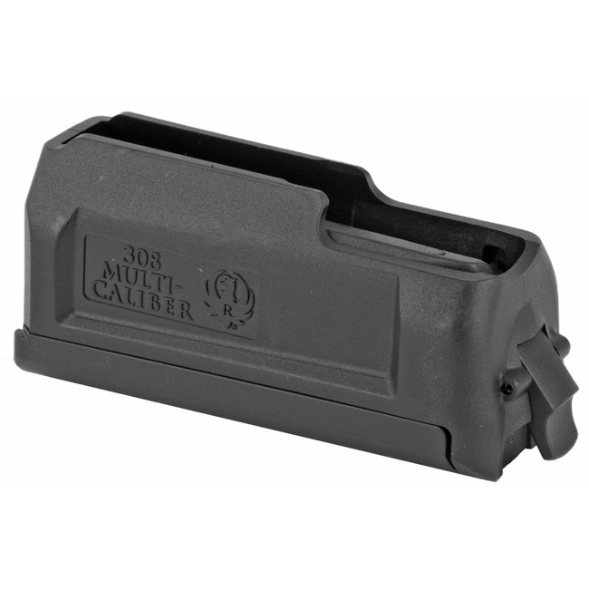 Ruger 90689 American Rifle  4rd Rotary 6.5 Creedmoor/308 Win/7mm-08 Rem/6mm Creedmoor/243 Win Short Action Black Polymer - 90689 - 736676906895