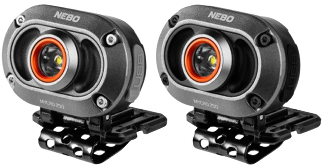 Alliance Consumer Group NEBHLP1010 Einstein 250 Headlamp  Black 7/30/80/250 Lumens White/Red (2) 1 PK