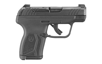 Ruger 13716 LCP Max Compact Frame 380 ACP 10+1 2.80" Black Oxide Alloy Steel Barrel, Black Oxide Serrated Steel Slide Black Polymer Frame Black Nylon Grip, Magazine, Mag Loader, Holster - 13716 - 736676137169