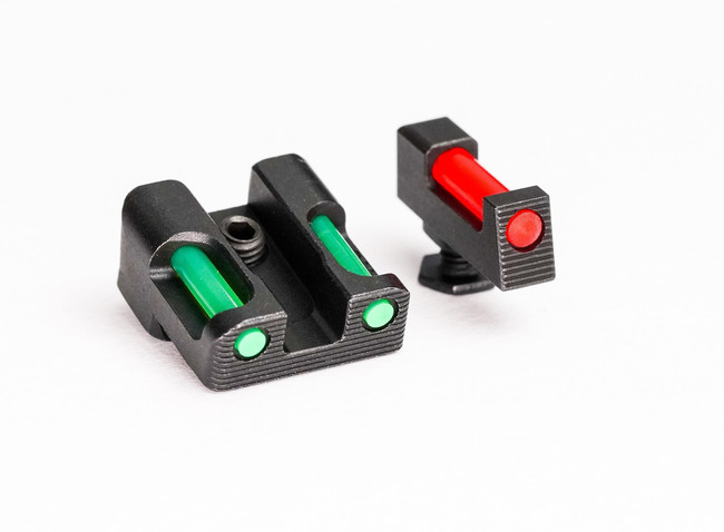 Tag Precision Glock Slim TSF TAC Sights Fiber Optic for Glock Slim Frame