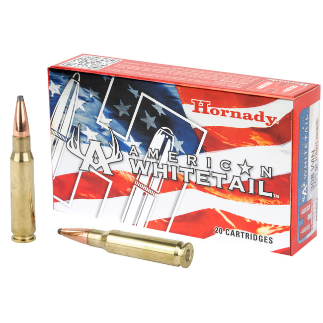 Hornady American Whitetail .308 Winchester InterLock 165 Grain 20 Rounds