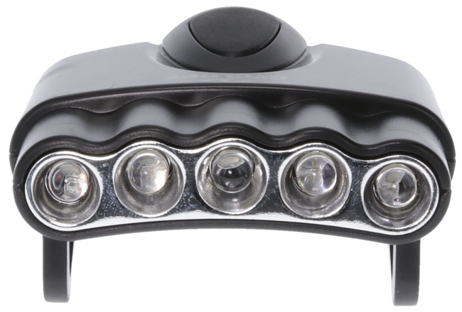 Cyclops Orion 5 Led Hat Clip Light 27 Lumens Weather Resistant Polymer Push Button