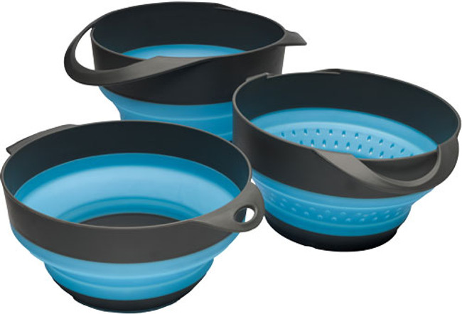 Ready Brands Survive Outdoors Longer Flat Pack Bowls and Strainer Set