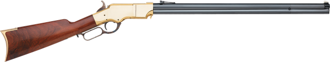 Taylors & Company 550252 1860  44-40 Win Caliber with 13+1 Capacity, 24.25" Blued Octagon Barrel, Brass Metal Finish & Walnut Stock (Full Size)