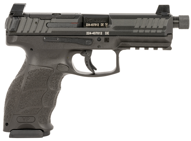 HK VP9 Tactical, 9mm Luger, 4.7in. Barrel, 17rd, Optics Ready - Black (81000796)