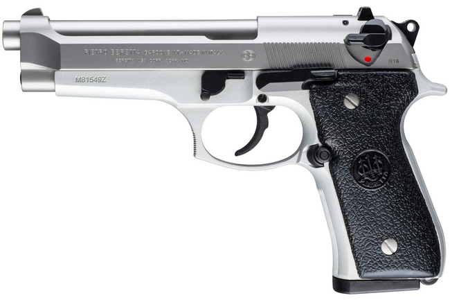 Beretta 92FS Inox 9mm Luger 4.9 inch Barrel 15 Rounds Stainless Steel