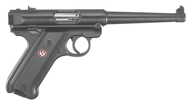 Ruger Mark IV 22 LR, 6in. Barrel, 10rd - Stainless (40105)