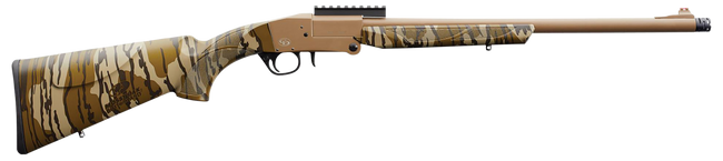 Charles Daly 101 Turkey 12GA, 20in. Barrel, 1rd, Mossy Oak Bottomland Camo Stock & Forend - FDE (930316)