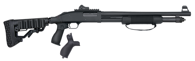 Mossberg 590 SPX 12 Gauge 18.5in Barrel 6 Rounds Ghost Ring Sight Fiber Optic Front Sight