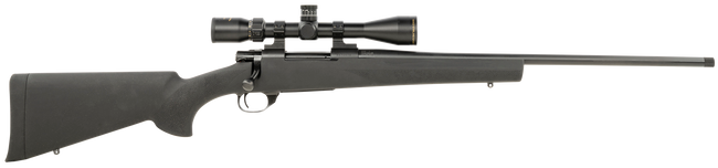 Howa HGP2308B M1500 Gamepro Gen2 308 Win 4+1 22" Threaded Barrel, Blued Metal Finish & Black Fixed Hogue Pillar-Bedded Overmolded Stock, Includes GamePro 4-12x40mm Scope