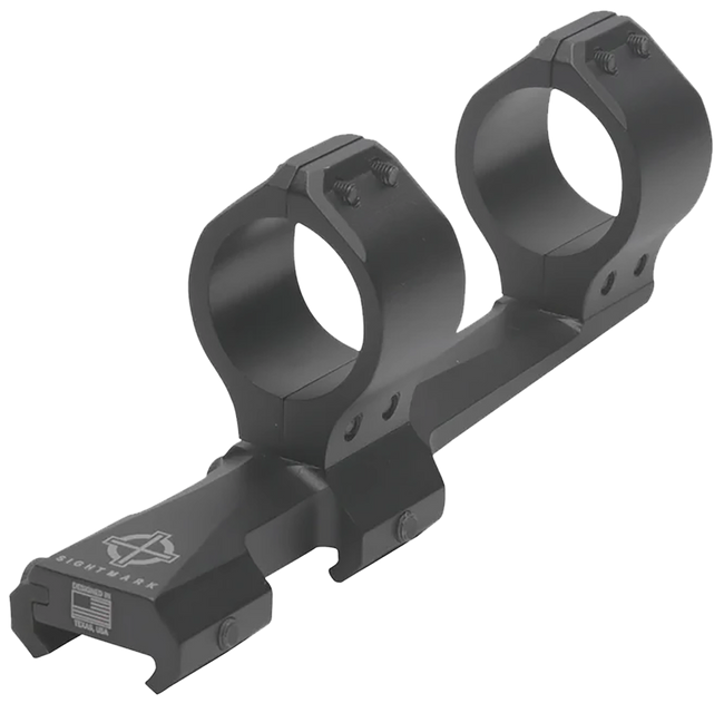 Sightmark Tactical 30mm Fixed Cantilever Scope Mount Ring Combo Picatinny 1Piece Base 5.98in