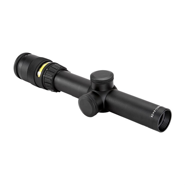 Trijicon AccuPoint 1-4x24mm SFP German4 Amber Dot Rifle Scope