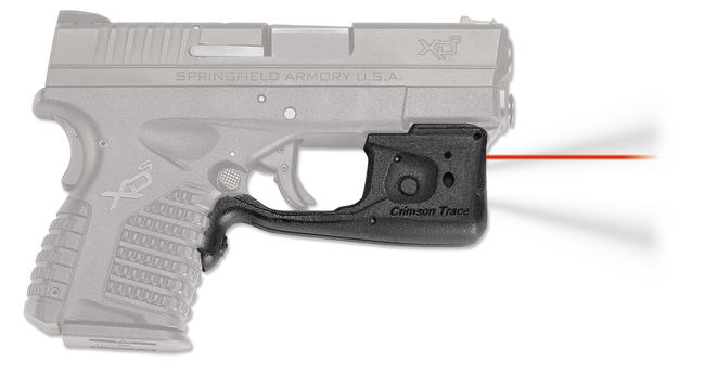 Crimson Trace 01-5790-1 LL-802 Laserguard Pro  Black Red Laser Springfield Armory XD-S