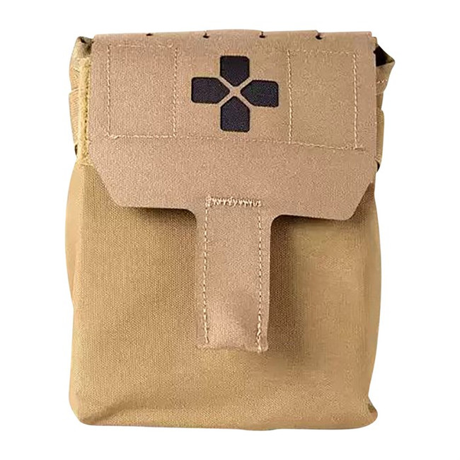 TRAUMA KIT NOW! ADVANCED SUPPLIES MOLLE MOUNTED COYOTE