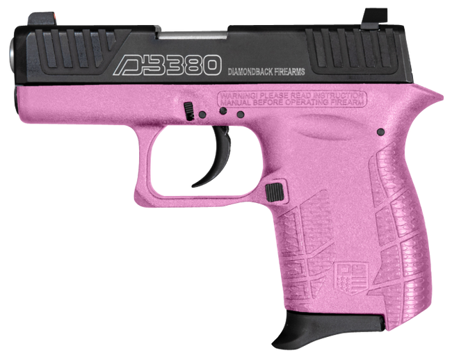 Diamondback DB380 Gen IV Pistol 380 ACP 2.8 in. Pink 6 rd.