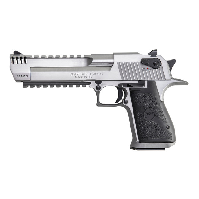 Magnum Research Desert Eagle Mark XIX Pistol 44 Mag. 6 in. Stainless Steel 8 rd. - DE44SRMB - 761226087922