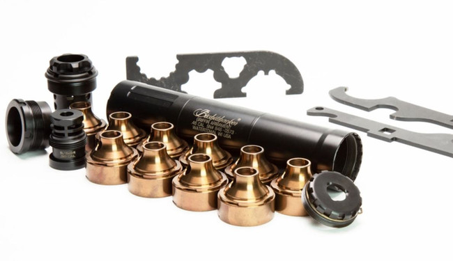 Griffin Armament Bushwhacker 46 Modular Suppressor - Black | .46 cal