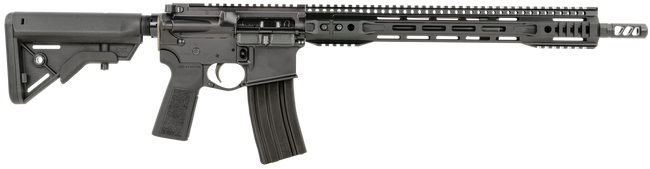 Franklin Armory 0010052BLK M4-HTF R3 XTD 5.56x45mm NATO 10+1 16" Light Contour Barrel w/ Aura XTD Muzzle Device, Salt Bath Nitride Finish, B5 Systems Bravo Stock & Grip, Custom Tuned Trigger
