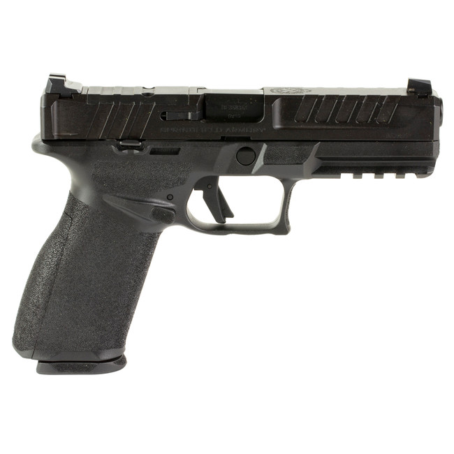 Springfield Armory EC9459BU15 Echelon  Full Size 9mm Luger 15+1 4.50" Black Melonite Steel Barrel & Steel Optic Ready/Serrated Slide, Black Polymer Frame w/Picatinny Rail, Textured Grip, Ambidextrous - EC9459BU15 - 706397974664
