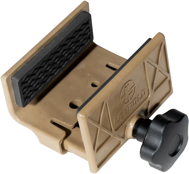 Leupold Tripod Shooting Saddle Beige Resin compatible with spotting scope tripods firearms