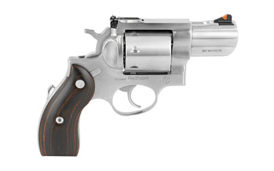 Ruger 5051 Redhawk  357 Mag/38 Special 8rd 2.75" Satin Stainless Steel Barrel, Cylinder & Frame, Hardwood Grip - 5051 - 736676050512