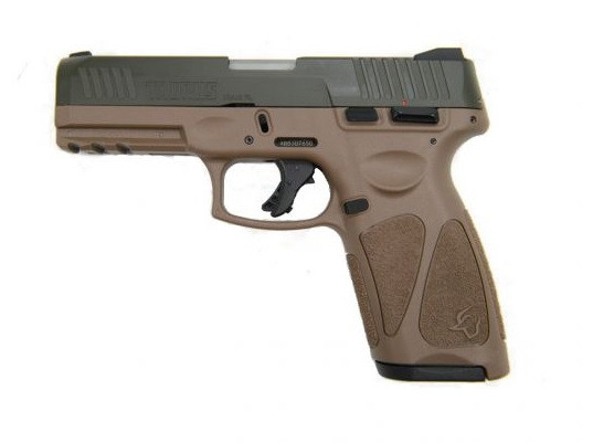 Taurus G3 9mm 4 Inch 17 Rounds OD Green Coyote Brown
