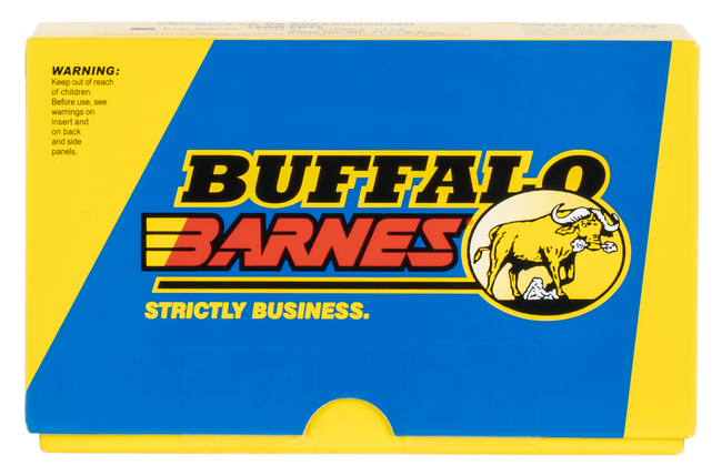 Buffalo Bore Ammunition 8F20 Buffalo-Barnes Strictly Business 45-70Gov 300gr Barnes TSX Flat Nose Lead Free 20 Rounds