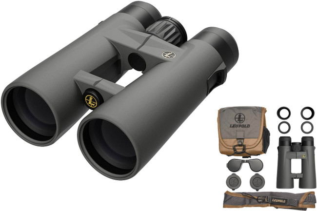 Leupold BX-4 Pro Guide HD Gen 2 12x50mm Binoculars Gray Roof Prism - 184763 - 030317039394