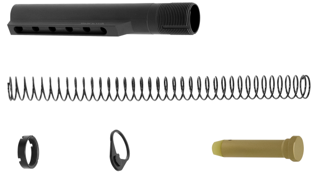 Utg Pro TLU001KIT Receiver Extension Kit Mil Spec Ar-15 6 Position Hardcoat