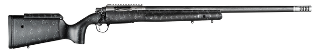 Christensen Arms CA10266375361 ELR  7mm Rem Mag 3+1 26" Target Profile Carbon Fiber Barrel, Black Nitride Finish, Black with Gray Webbing Stock
