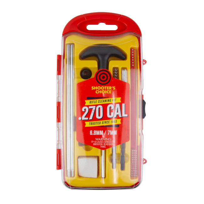 SHOOTERS SHF-SRK-270 .270 RIFLE GUN ROD CLN KIT - SHFSRK270 - 027784001825