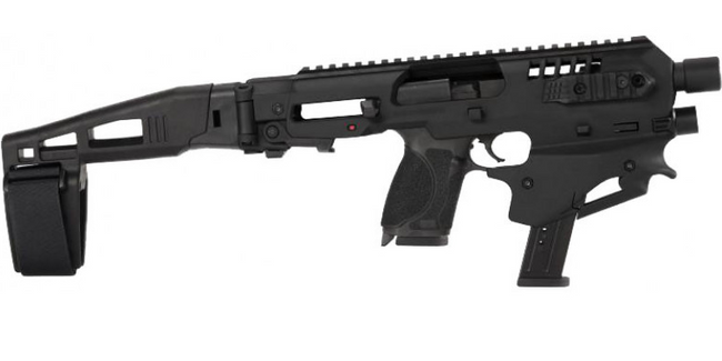 CAA MCK Micro Conversion Kit 9mm - Black | Fits S&W M&P 2.0 Full & Compact