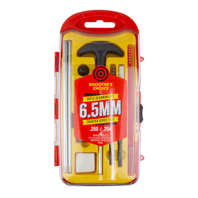 SHOOTERS SHF-SRK-65 6.5 RIFLE GUN ROD CLN KIT - SHFSRK65 - 027784001818