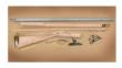 Traditions Black Powder Kentucky Rifle Build-It-Yourself Kit Select Raw Hardwood .50 Cal 33.5" White Barrel