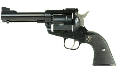 Ruger 0405 Blackhawk  41 Rem Mag 6rd 4.63" Blued Alloy Steel Barrel & Frame, Black Checkered Rubber Grip, Transfer Bar Safety, Exposed Hammer - 0405 - 736676004058