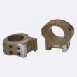 Warne HyperLite 1in Medium Dark Earth Scope Rings Picatinny Weaver STANAG 4694