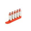 Tuff Products Quickstrips Speed Strips .357 .38 .40 S&W 6.8mm 5 Round Orange 2 Count