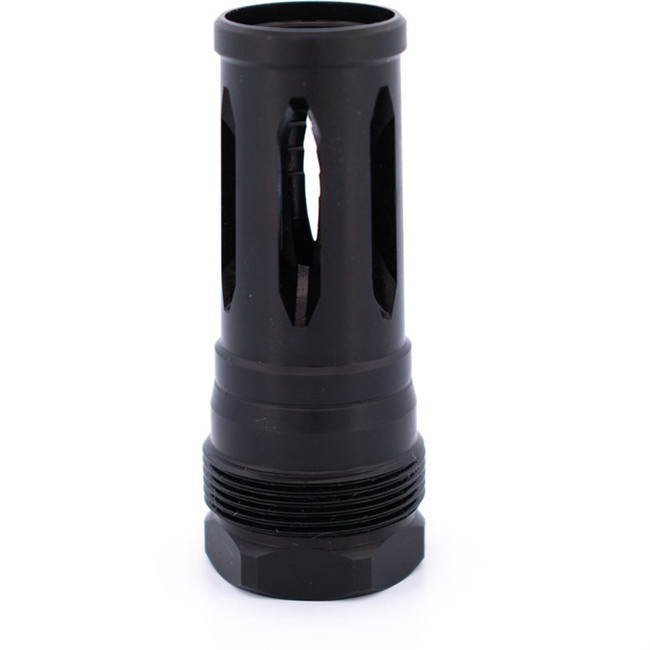 R2 FLASH HIDER 5/8-24 THREADS SQUARE SHOULDER BLACK NITRIDE