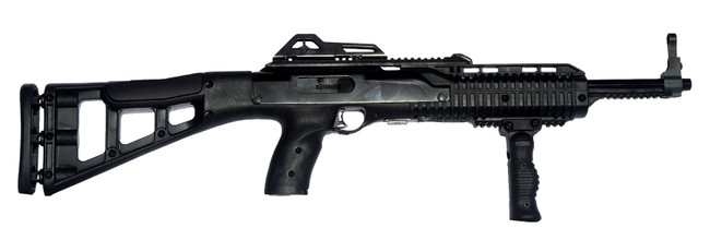 Hi-Point 995FGT1 9mm Carbine - Black | 16.5" Barrel | Forward Grip | TUFF1 Grip Cover - 995FGTS-HPT - 752334099945
