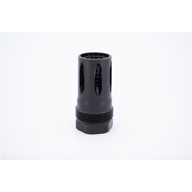 R2S FLASH HIDER 1/2-28 THREADS SQUARE SHOULDER BLACK